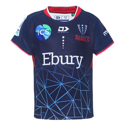 2023 Melbourne Rebels Toddler Replica Home Jersey-FRONT